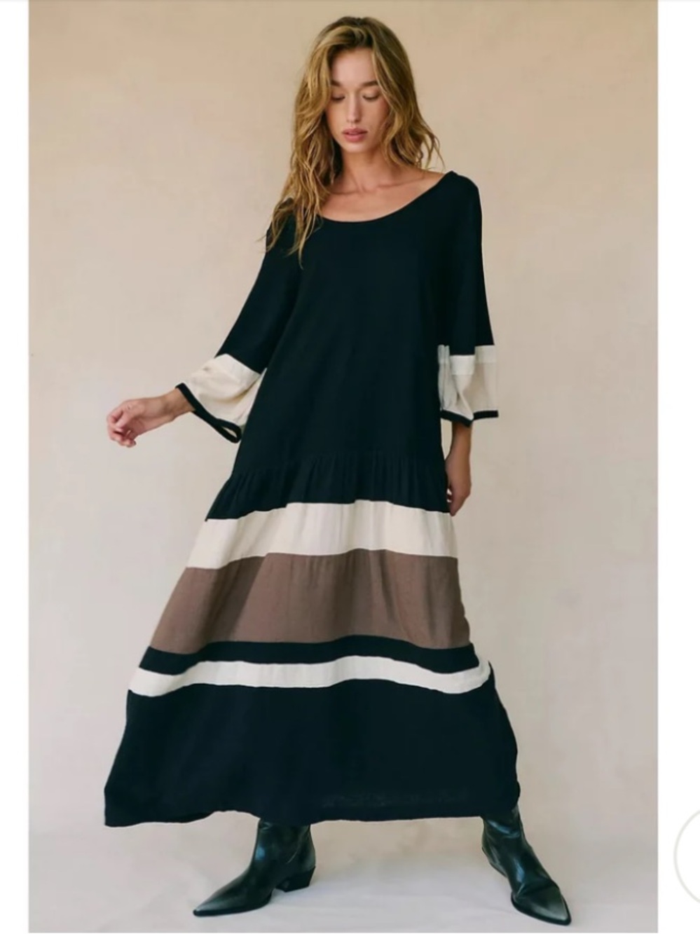 NWT Free People Free Est Manda Midi Dress Size Medium